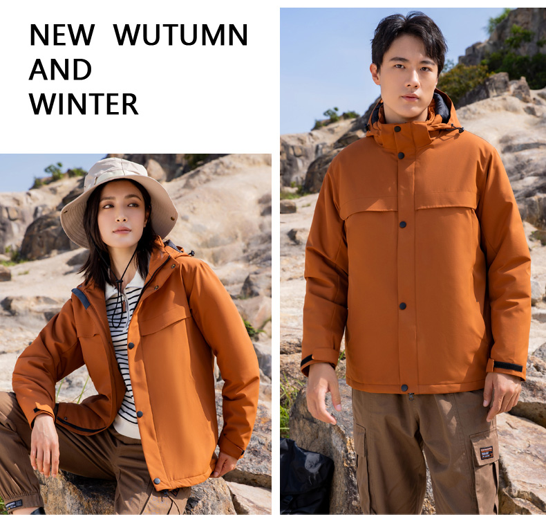 Outdoor warm single layer thick jacket 158-3066