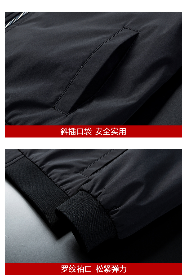 Spring and autumn fashion casual jacket men coat KQ1-6906