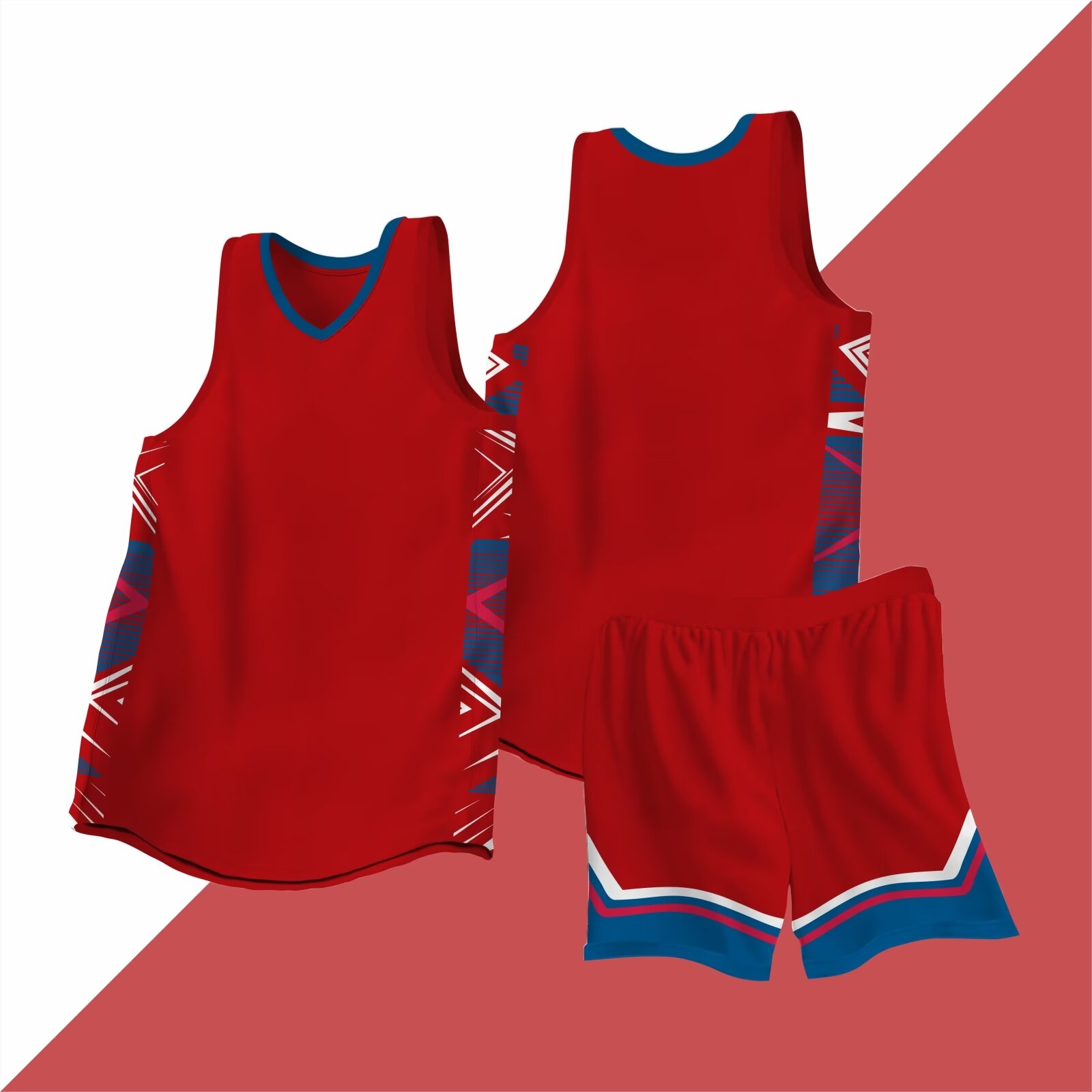 American style printed basketball uniform suit GB12-228