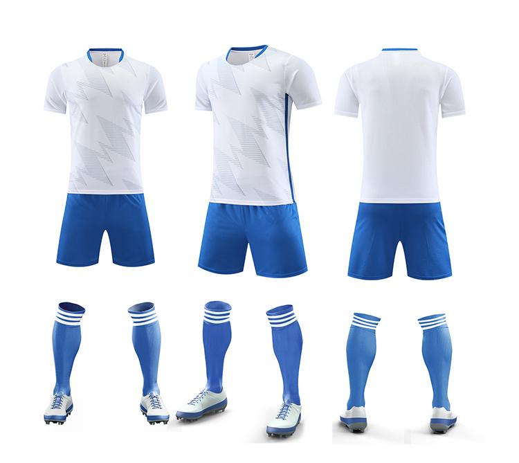 Breathable sports football training suit with double pockets 176-Z6005