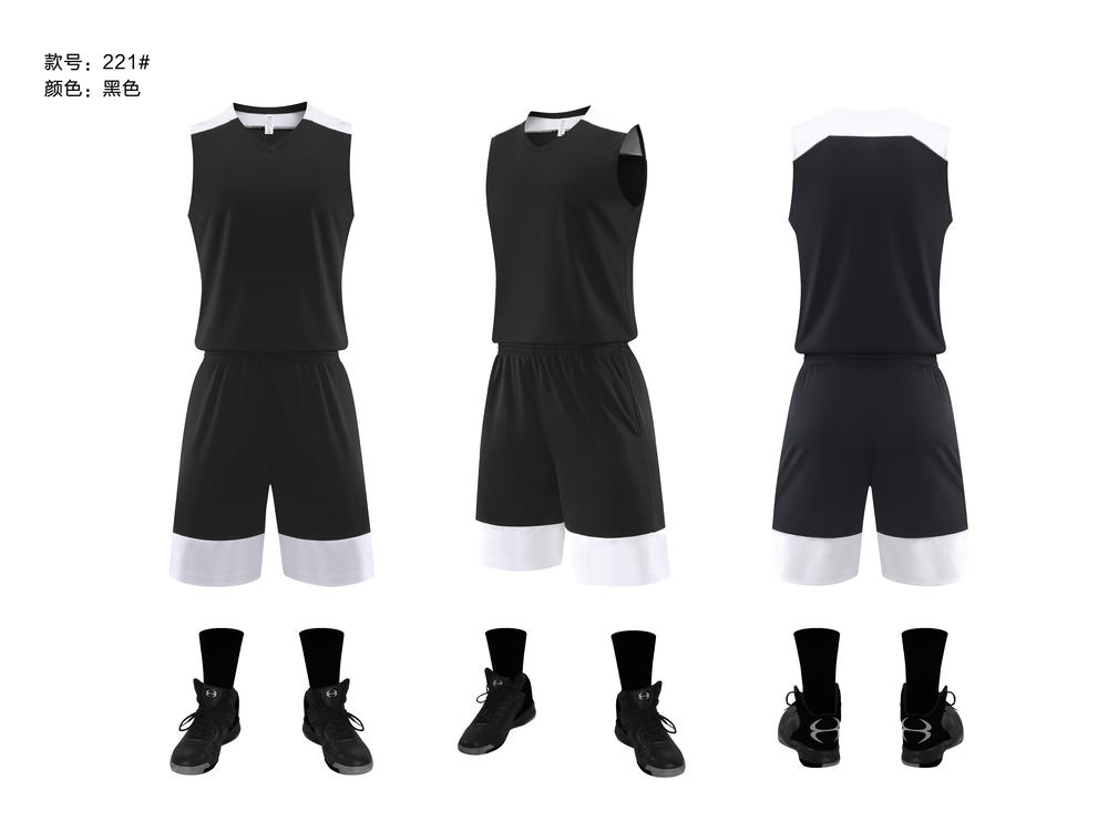 Comfortable sports training basketball uniform GY1-221