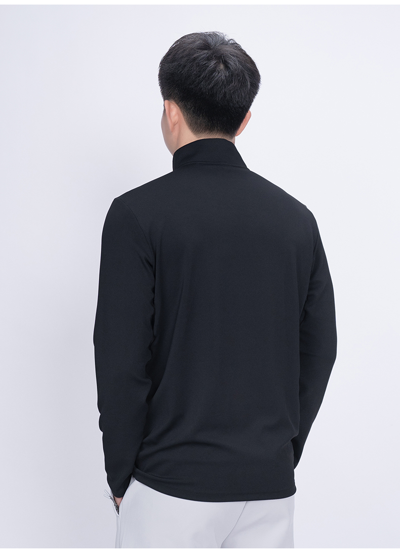 240g Mitong Lajia solid color long-sleeved T-shirt KD4-8886