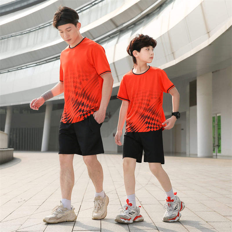 Children ice silk quick-drying running training suit GB1-A007