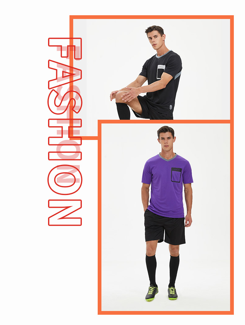 Comfortable football training suit short sleeve suit GR4-D8852