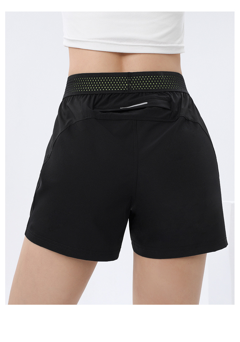 Nylon four-way stretch outdoor comfortable sports women shorts 176-B2207