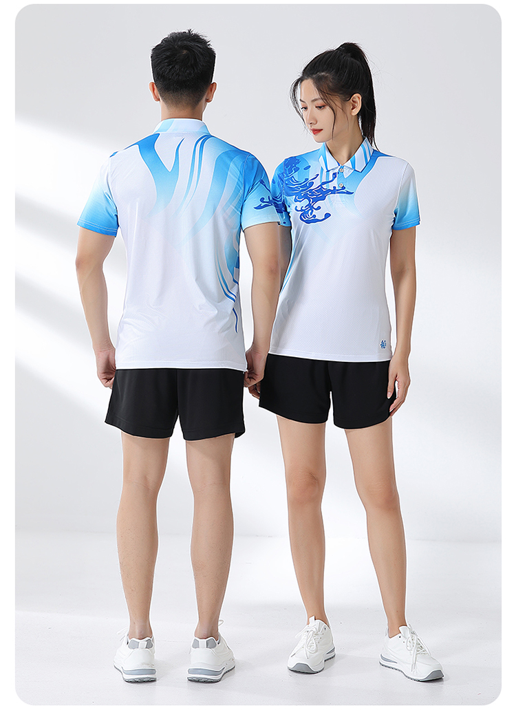 Quick-drying comfortable casual sportswear table tennis badminton suits for men and women GM2-5003