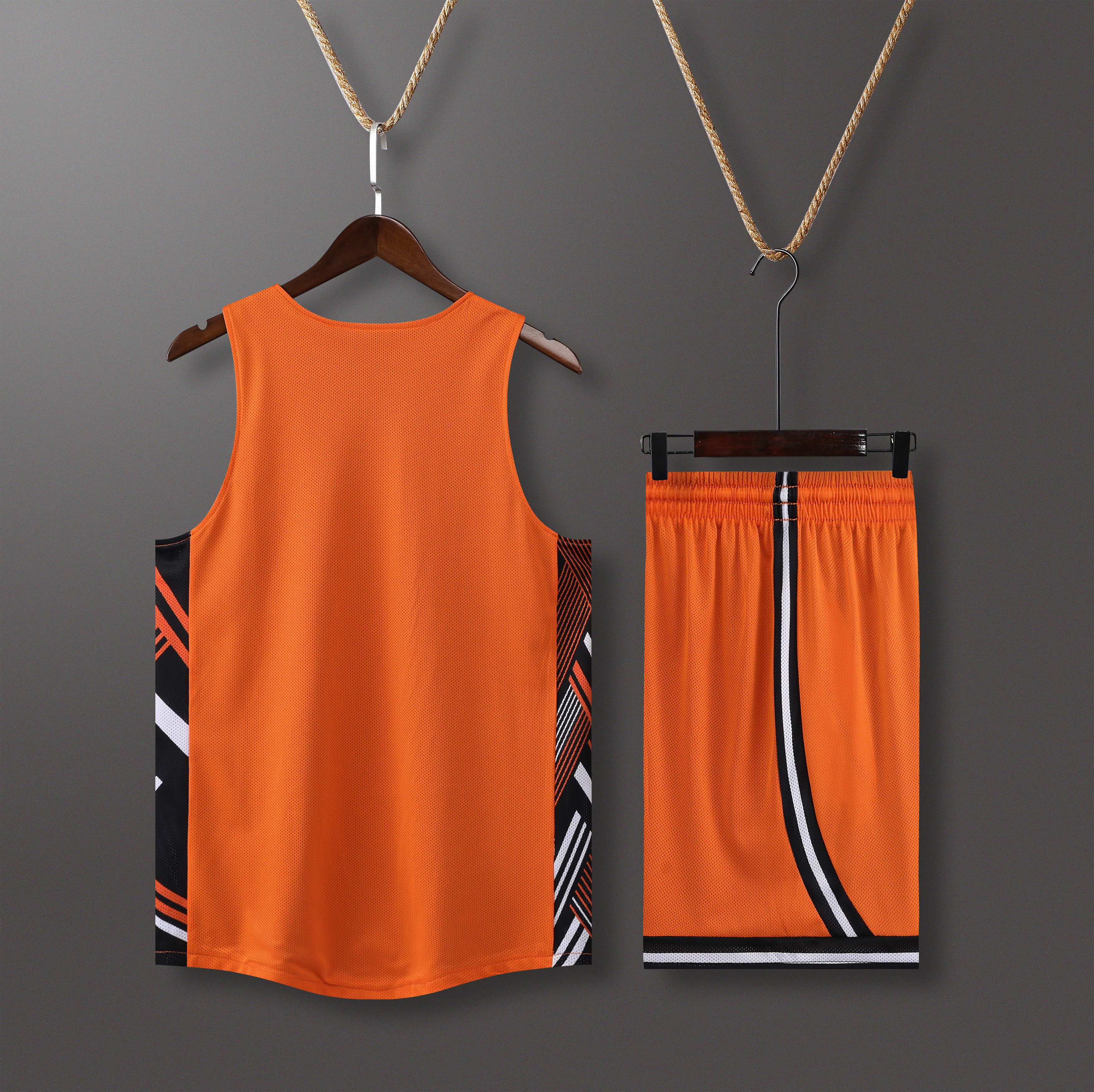 American style breathable casual double-sided vest basketball uniform suit GB9-2026