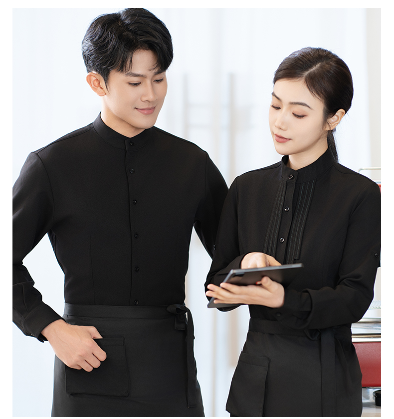 Six-piece shirt waiter work clothes H20-C24-695