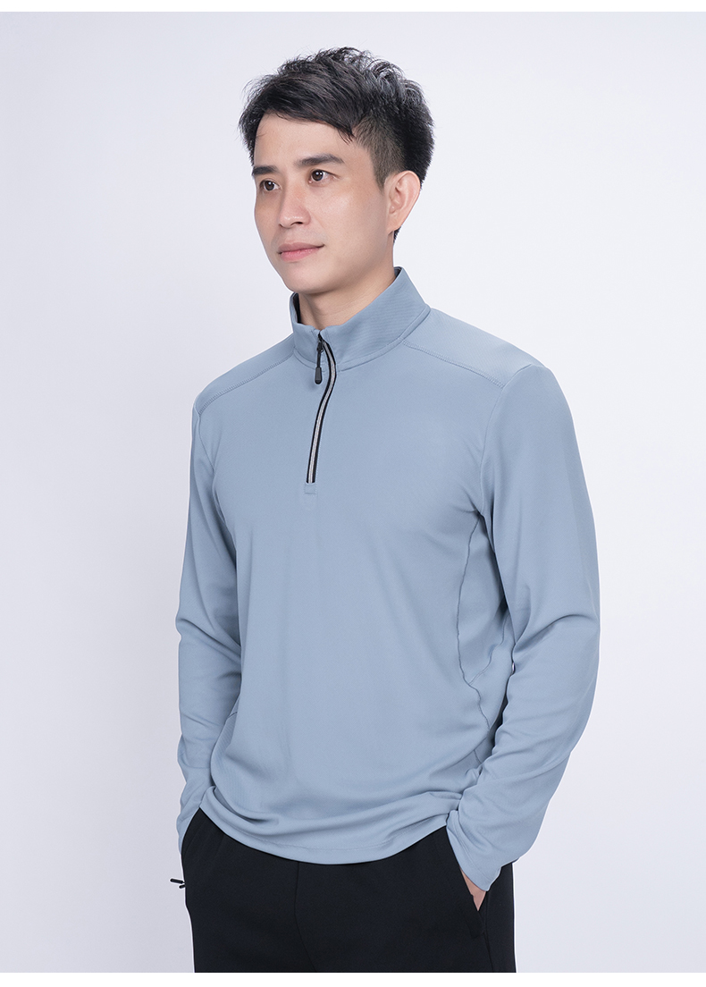 240g Mitong Lajia solid color long-sleeved T-shirt KD4-8886