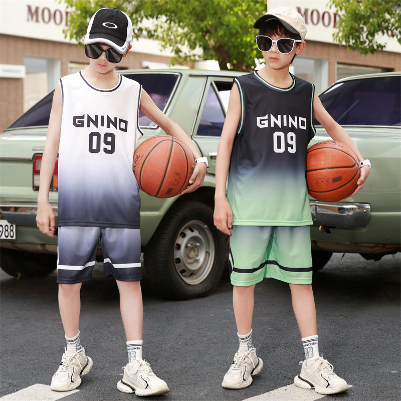 Children sports basketball vest suit GB1-202