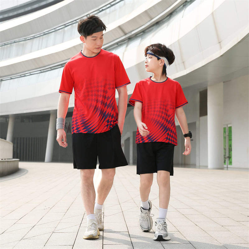 Children ice silk quick-drying running training suit GB1-A007