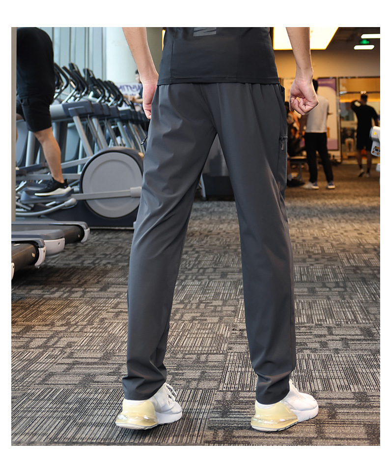 130g nylon four-way stretch breathable sports trousers 176-A2315