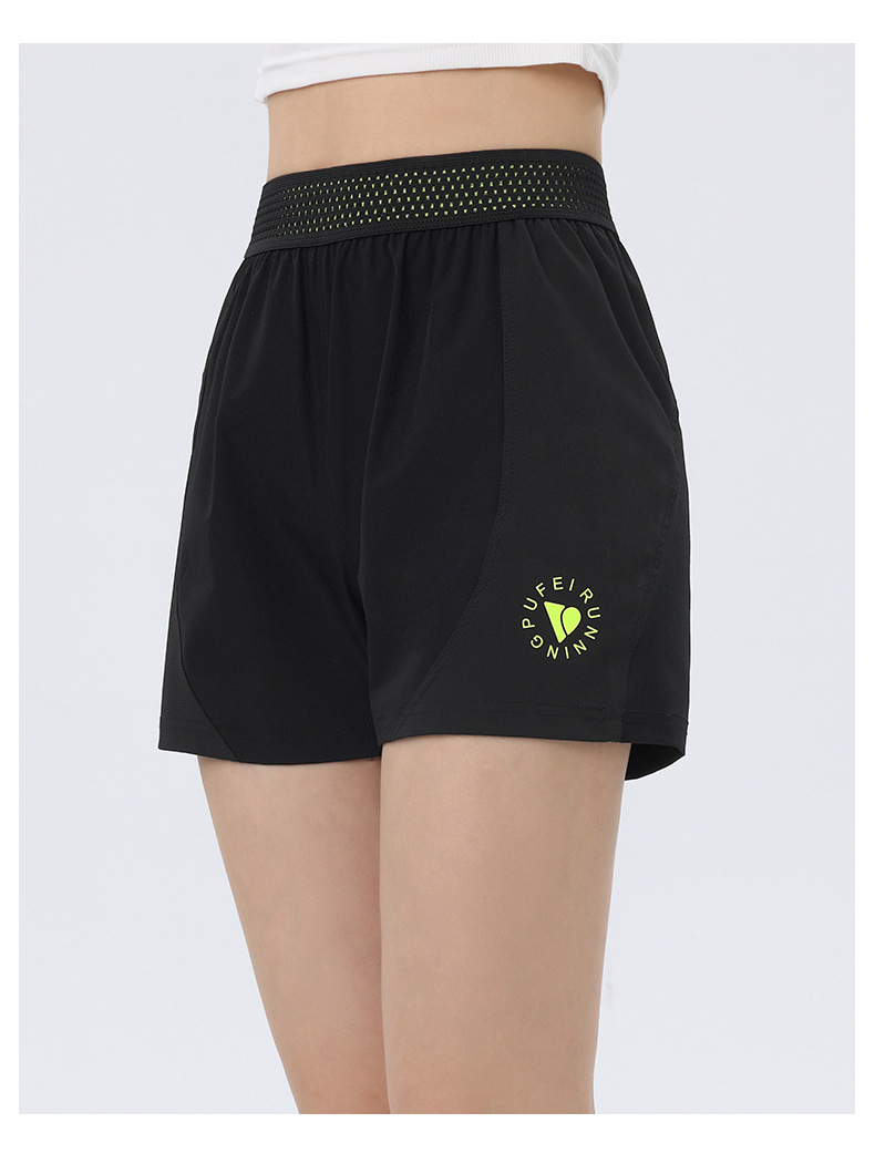 Nylon four-way stretch outdoor comfortable sports women shorts 176-B2207