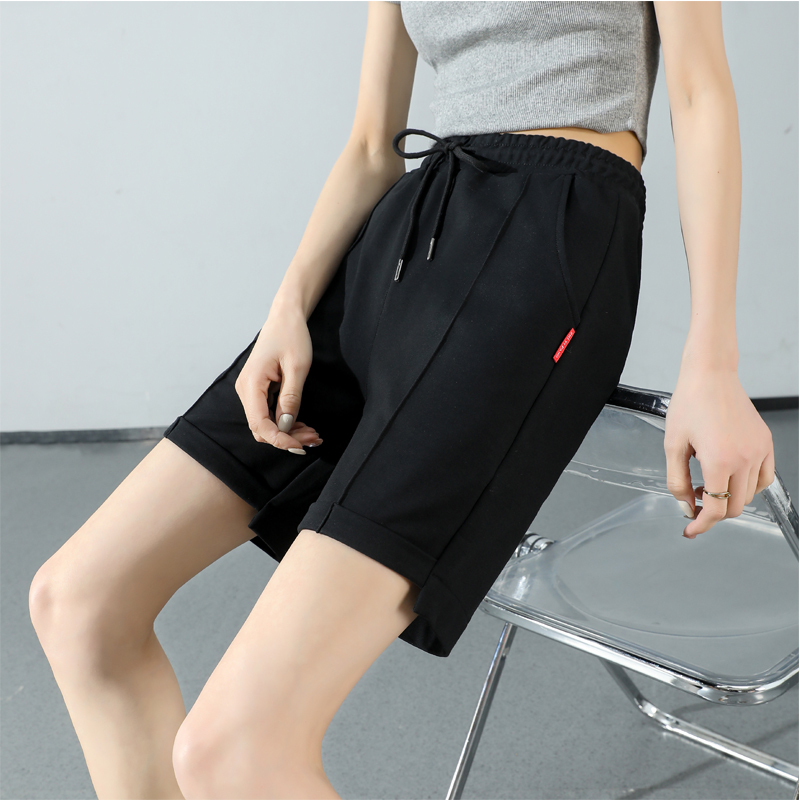 Sports wear loose five-point ice silk casual pants G32-60180