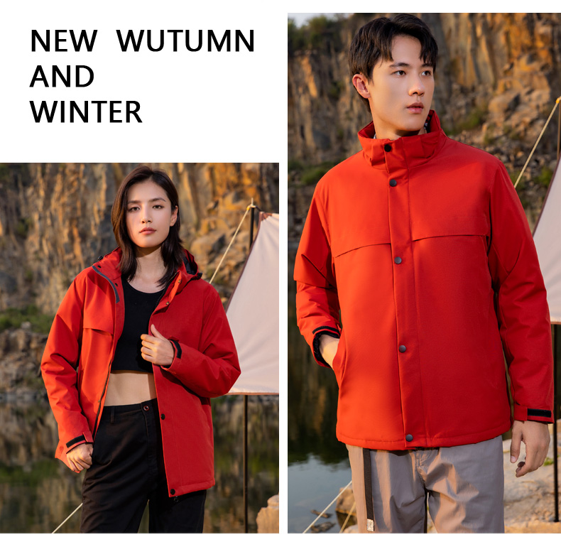 Outdoor warm single layer thick jacket 158-3066