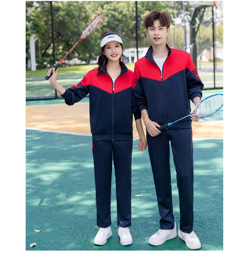 College style student class uniform loose sportswear suit KC3-2017