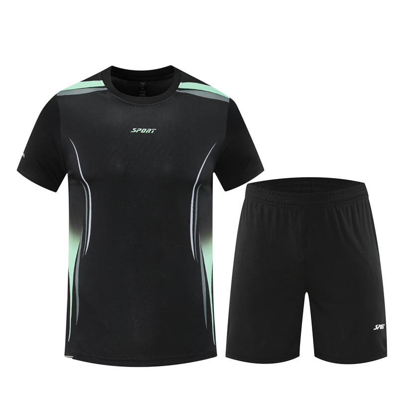 Round neck short sleeve T-shirt running sports training suit GB4-8806