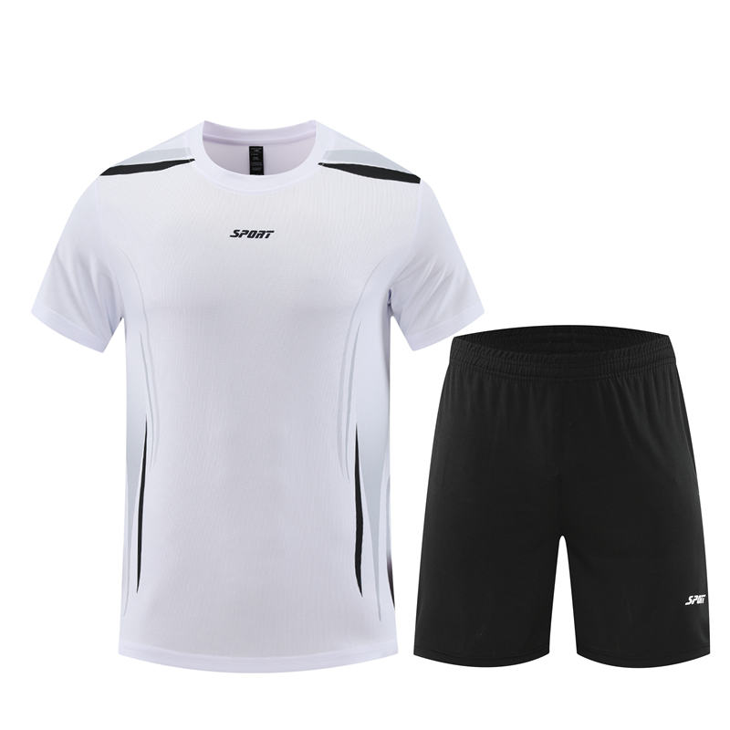 Round neck short sleeve T-shirt running sports training suit GB4-8806