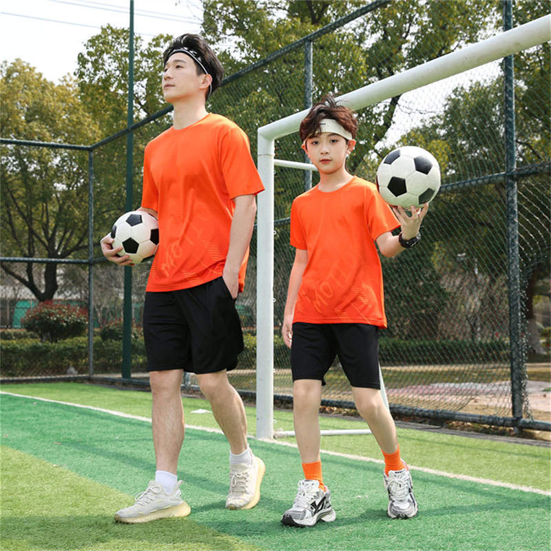 Children ice silk quick-drying running football training suit GB1-A003