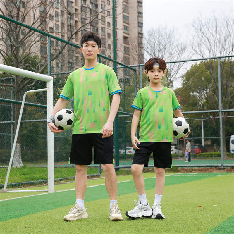 Children ice silk quick-drying running football training suit GB1-A009