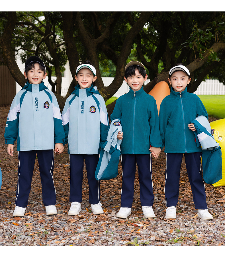 Tongqu companion primary and secondary school students jacket school uniform suit 216-9087