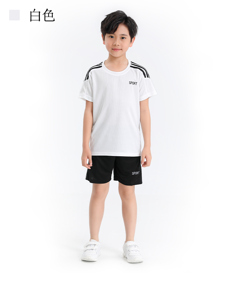 Casual sports comfortable fabric round neck training suit G19-M22318 children clothing