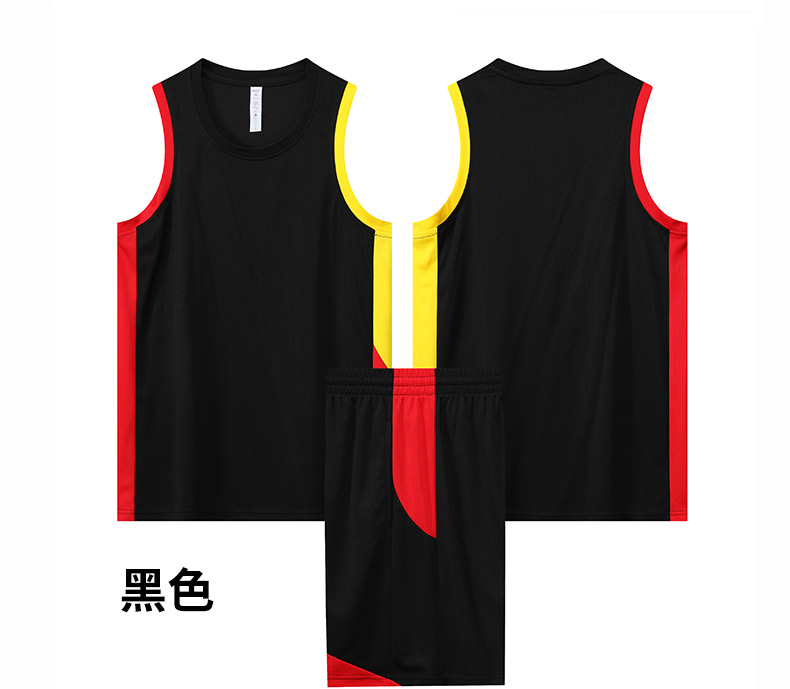 Comfortable breathable sports training suit basketball suit set 57-8951