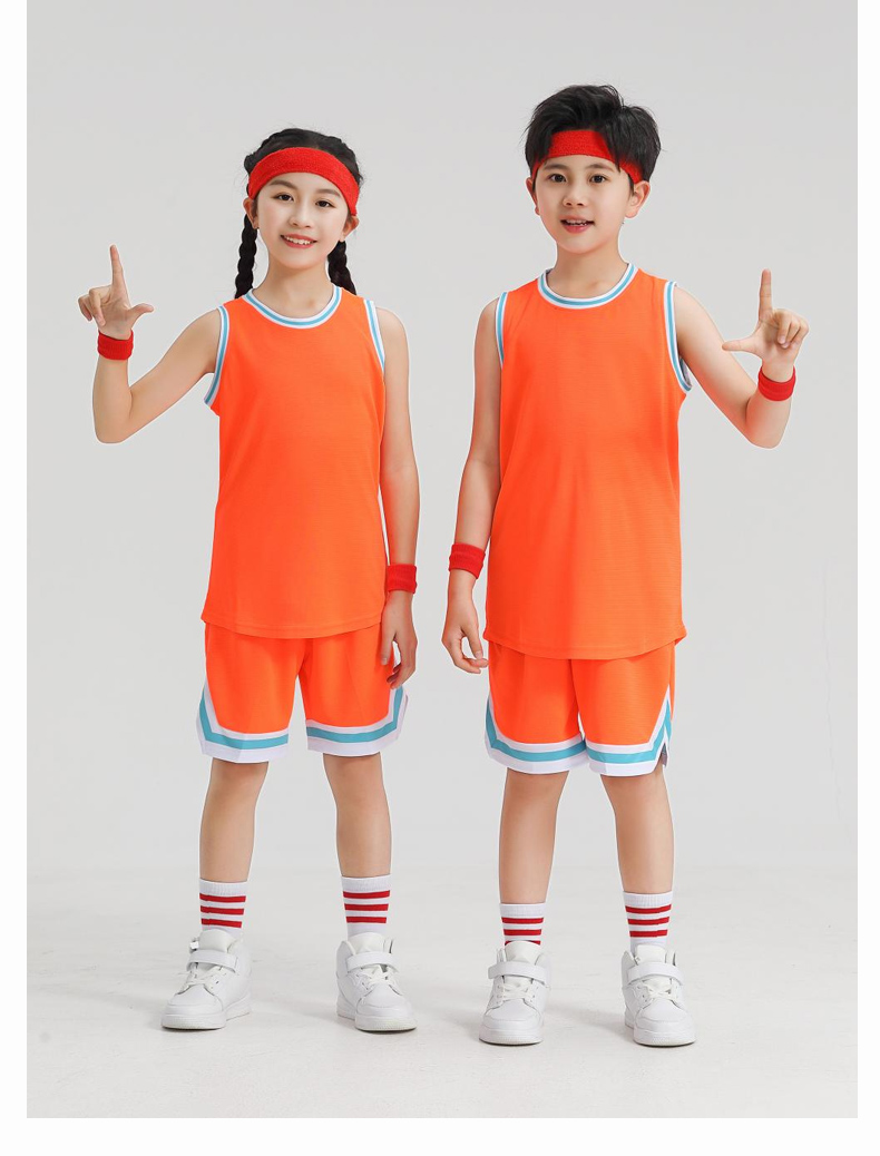 American style quick-drying sports training suit basketball suit GJ4-3809 children clothing