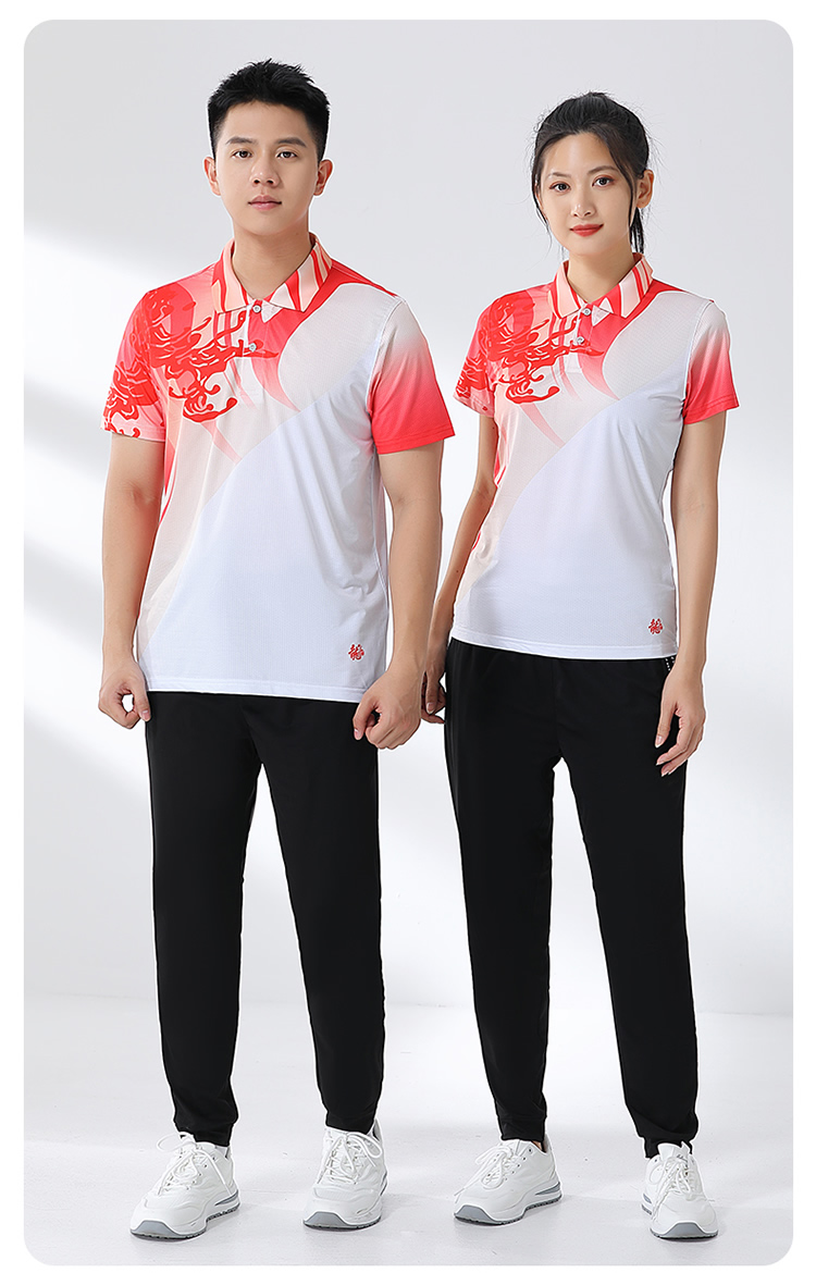 Quick-drying comfortable casual sportswear table tennis badminton suits for men and women GM2-5003