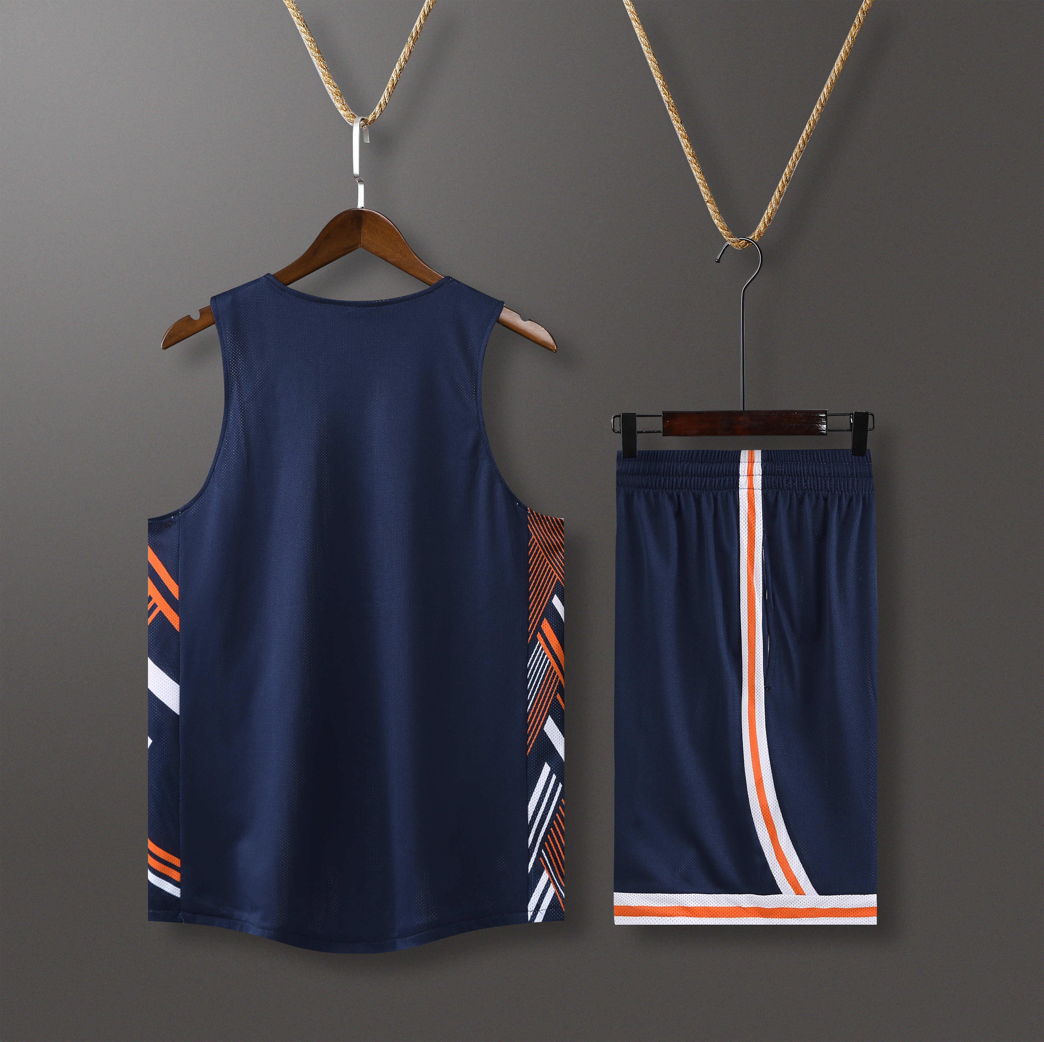 American style breathable casual double-sided vest basketball uniform suit GB9-2026