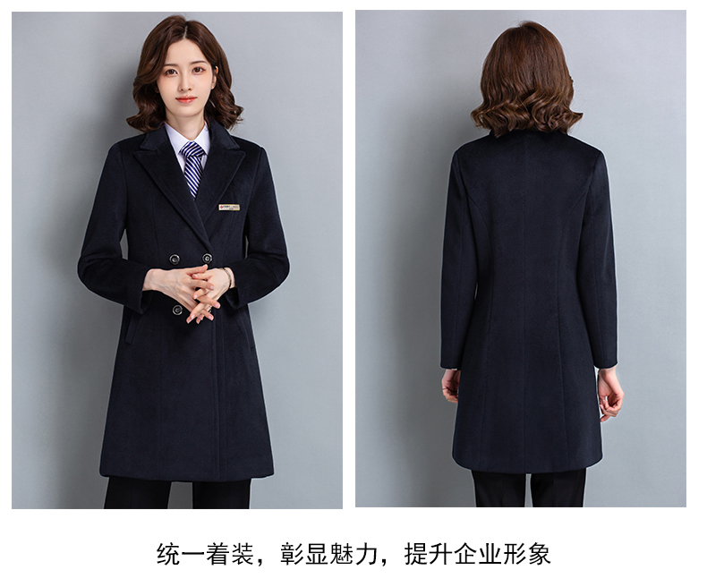 Commuter all-match woolen coat for women H27-809