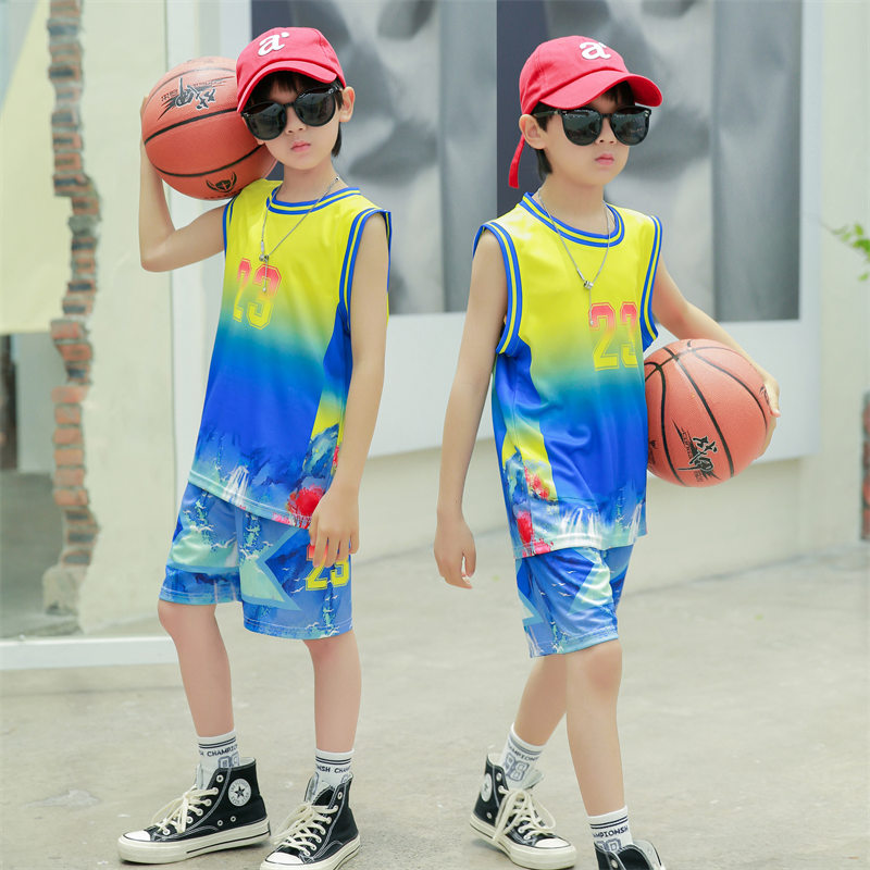 Children sports basketball vest suit GB1-120