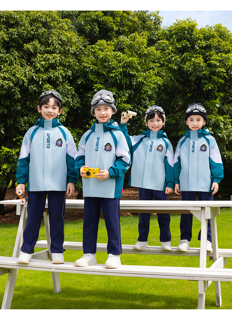 Tongqu companion primary and secondary school students jacket school uniform suit 216-9087