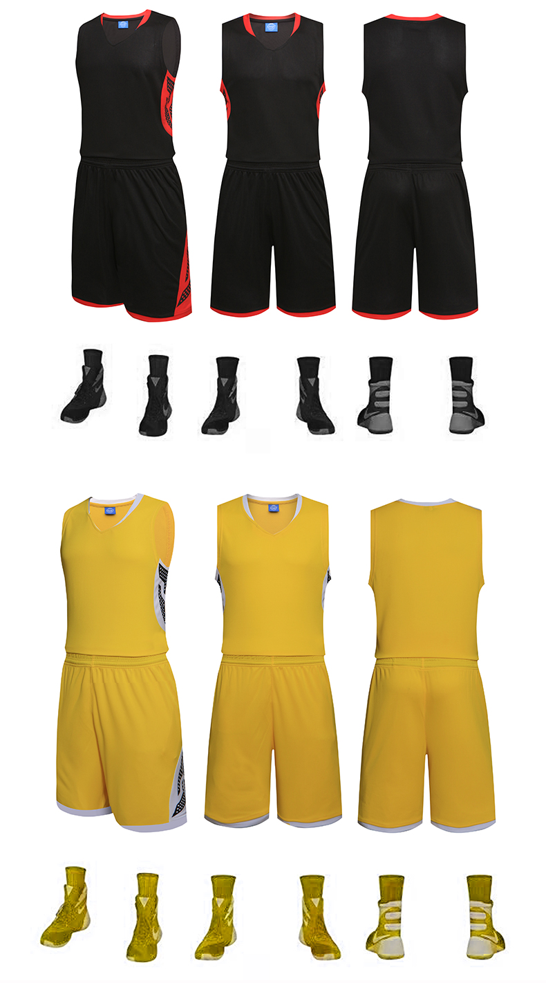 Team competition sports basketball suit men 49-3051