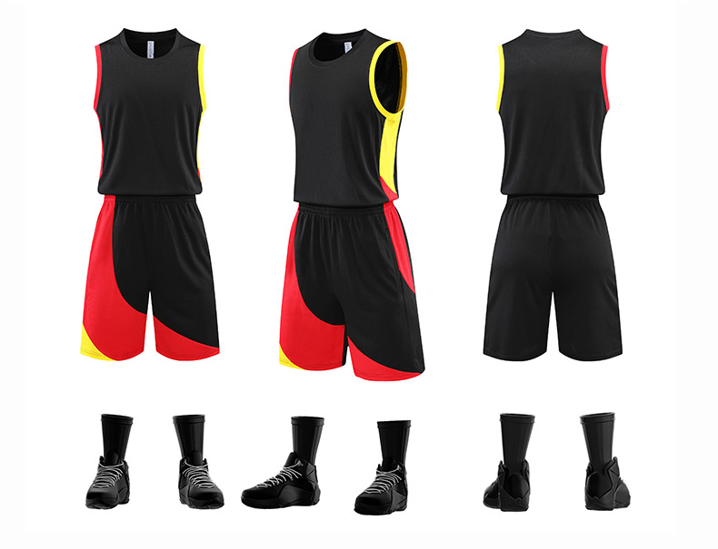 Comfortable breathable sports training suit basketball suit set 57-8951