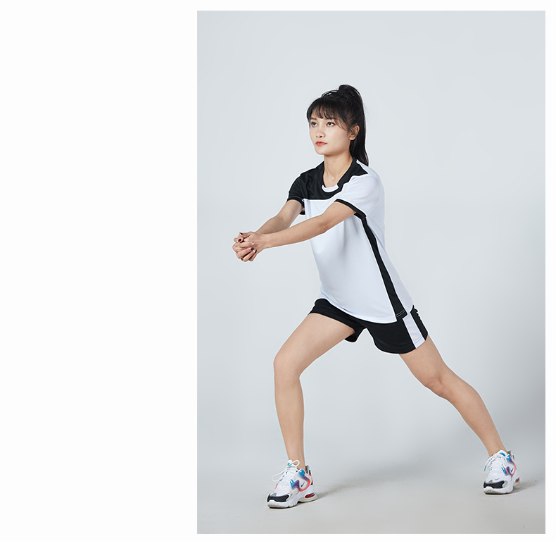 Quick-drying sportswear table tennis badminton volleyball suits for women 161-831 for women