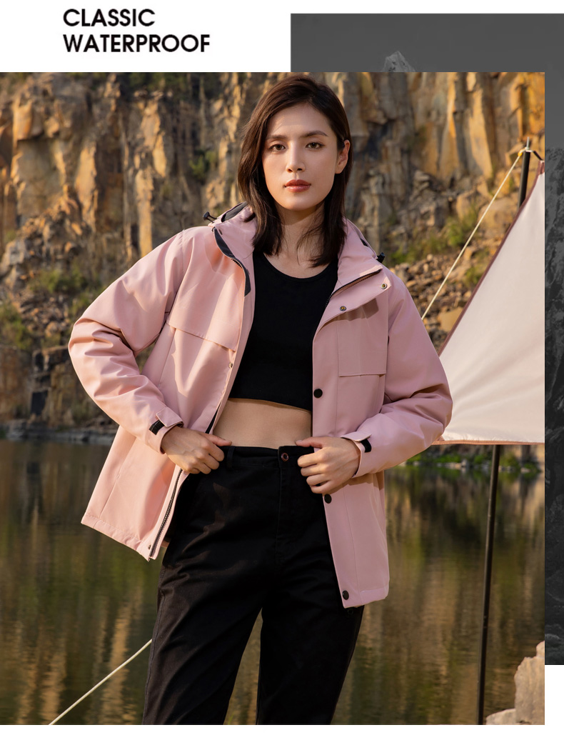 Outdoor warm single layer thick jacket 158-3066