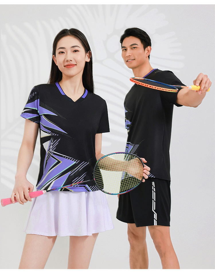 Table tennis, badminton and volleyball breathable sports competition uniform single top GB8-8905 men