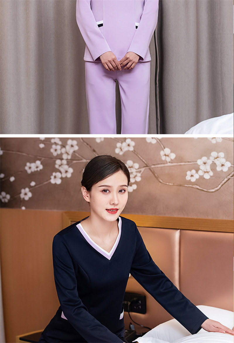 New Chinese style long-sleeved beauty suit H10-24023