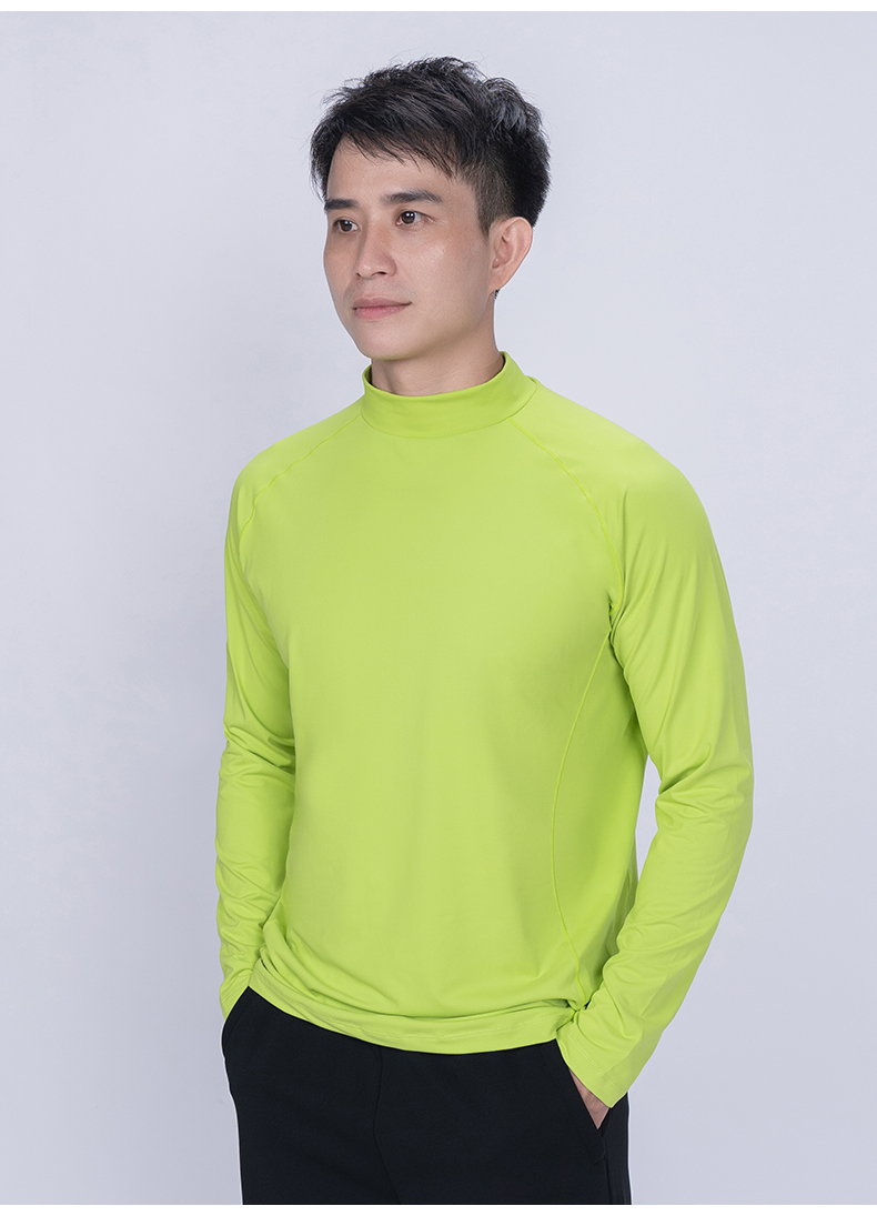 250g Cool Wheat Double Skin Polished Long Sleeve T-shirt KD4-88168