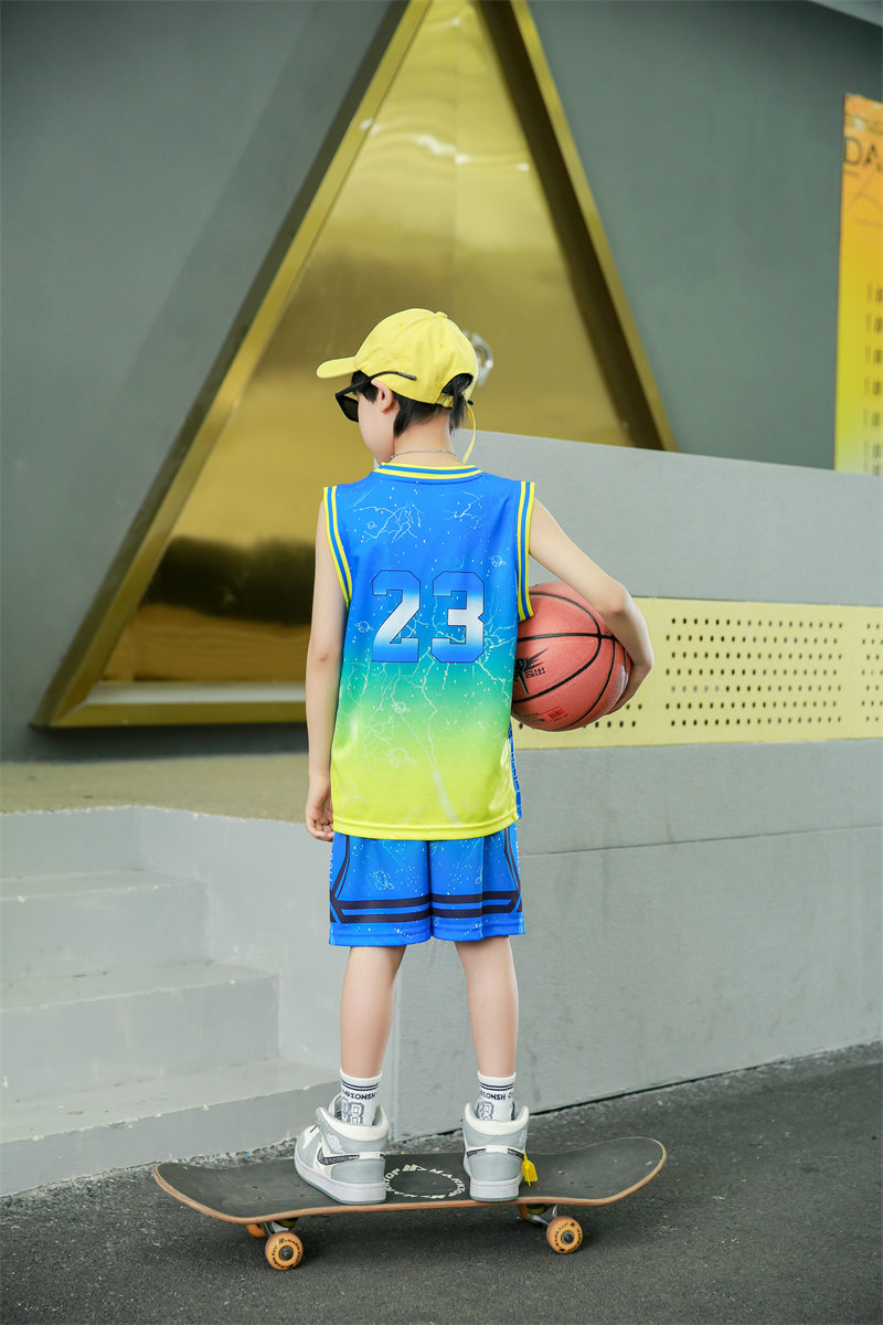 Children sports basketball vest suit GB1-119