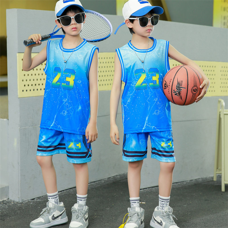 Children sports basketball vest suit GB1-119