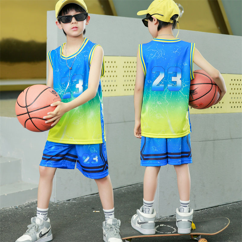 Children sports basketball vest suit GB1-119