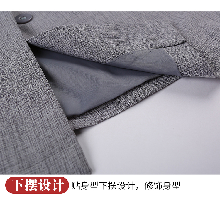 Double Phoenix stand collar hotel cleaning work clothes long sleeve men and women H14-9827-9830