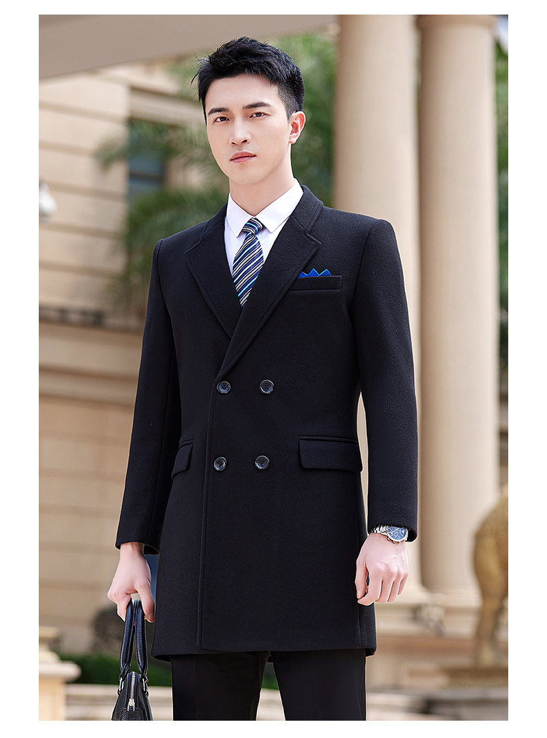 British style business slim woolen coat for men DY7-2333A for men