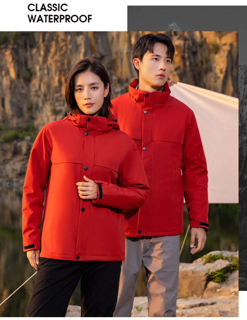 Outdoor warm single layer thick jacket 158-3066