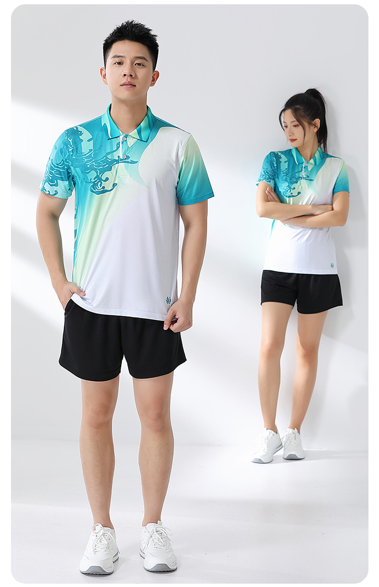 Quick-drying comfortable casual sportswear table tennis badminton suits for men and women GM2-5003