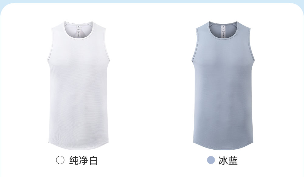 120g polyester woven fabric quick-drying casual sports vest GY7-R351