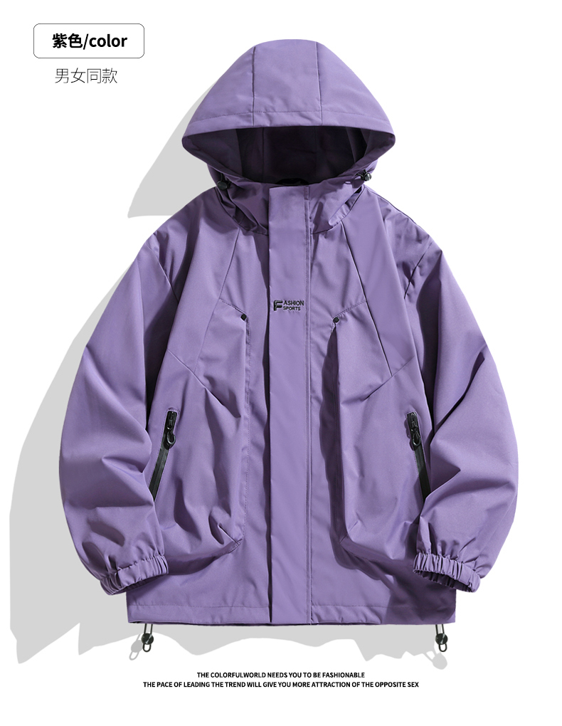 Youth fashion hooded jacket KM3-745