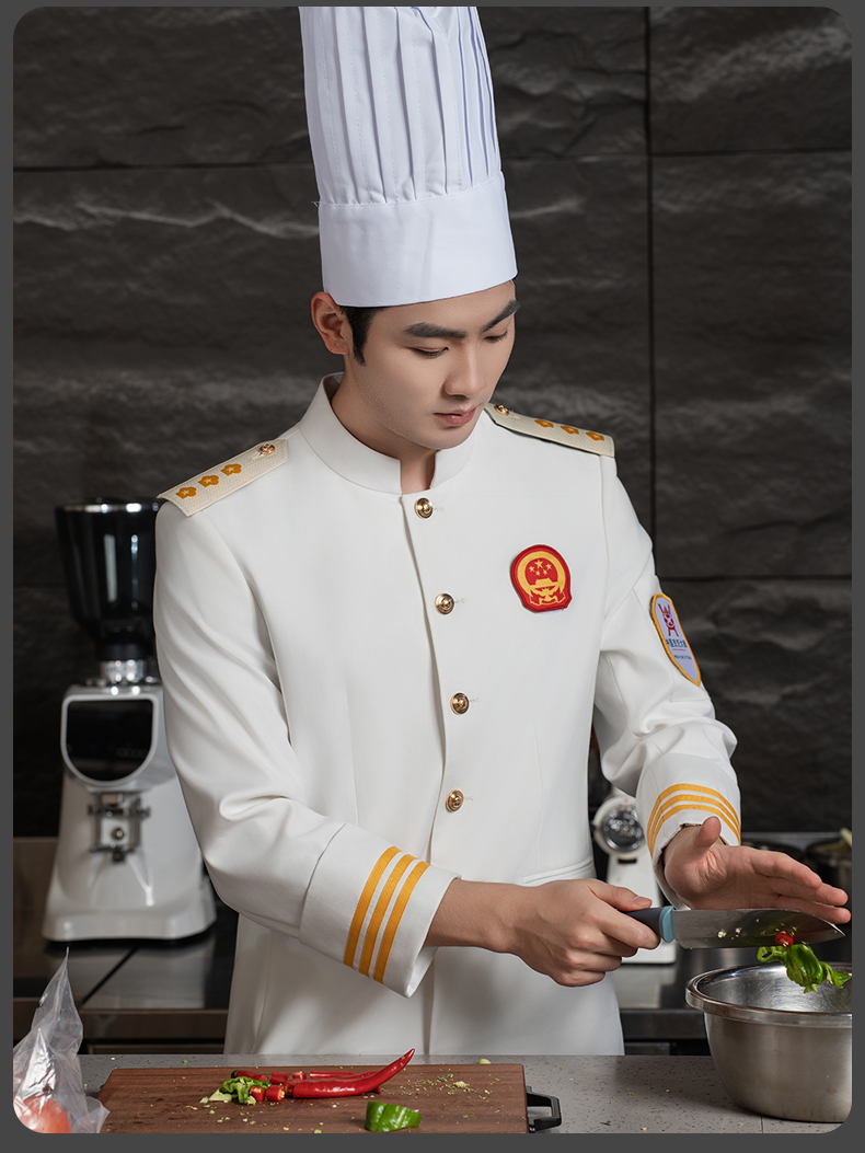 Cooking chef long sleeve chef uniform H20-C24-5080